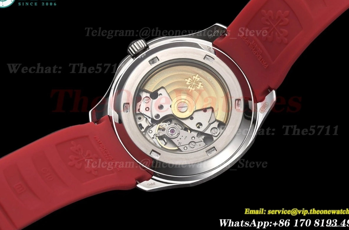 SS MY8215 Grey Gradient RU 40mm 5167 Dial GDF Nautilus 0404